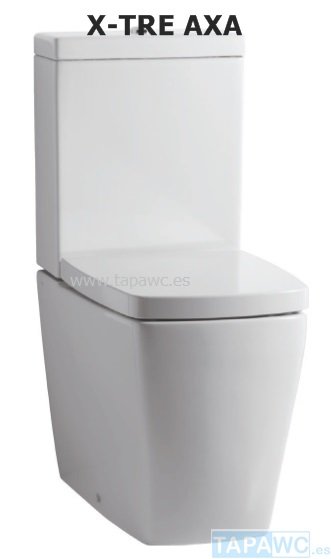 Asiento inodoro X-TRE tapawc compatible AXA amortiguado